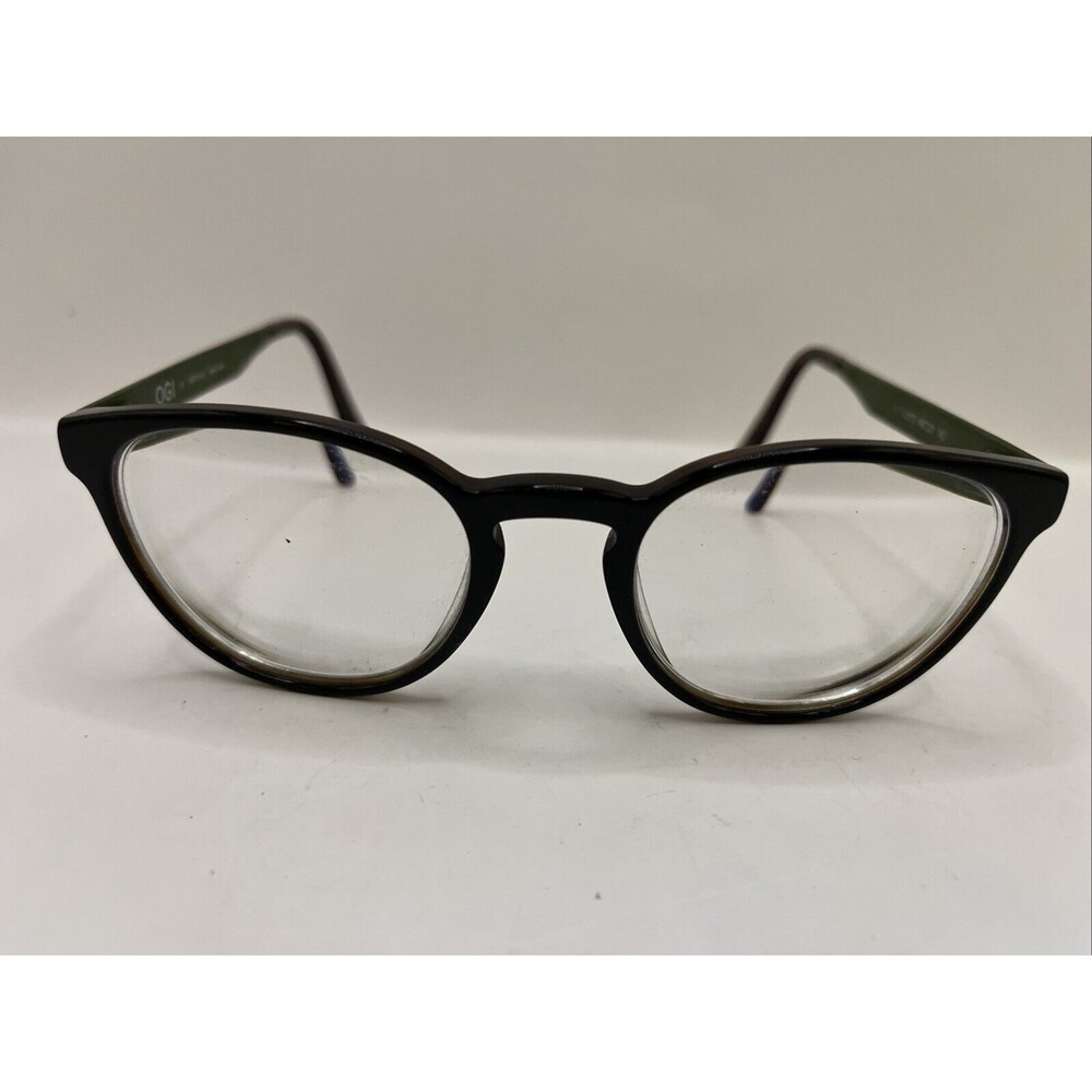 OGI Eyeglasses Heritage 9113/2072 Japan Designer Frames Only Black 49-21-145